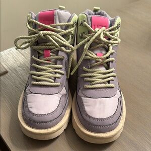 UGG Stylish Purple and Pink High-Top Boots